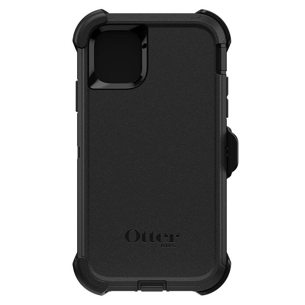 OtterBox iPhone 11 Defender Series Case - Black, Rugged & Durable, with Port Protection, Includes Holster Clip Kickstand