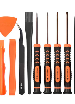 Cleaning Repair Tool Kit for PS4 PS5, TECKMAN TR9 Torx Security Screwdriver with PH00 PH0 PH1 Phillips Screwdriver Set for Sony Playstation 4,5 Main,Controller Tear Down and Dust Removal