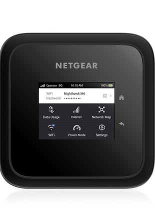NETGEAR Nighthawk M6 5G Mobile Hotspot, Router with Sim Card Slot, Modem, Portable WiFi Device for Travel, Unlocked with Verizon, AT&T, and T-Mobile, WiFi 6, 2.5Gbps (MR6150)