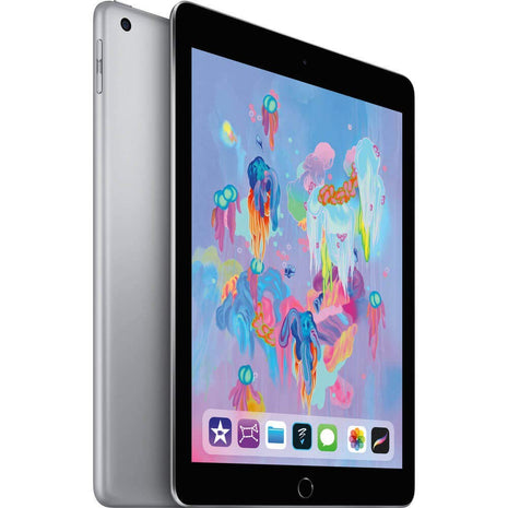 Apple iPad (6th Generation, 9.7-inch, 2018), 128GB, Wi-Fi, Space Gray (Renewed)
