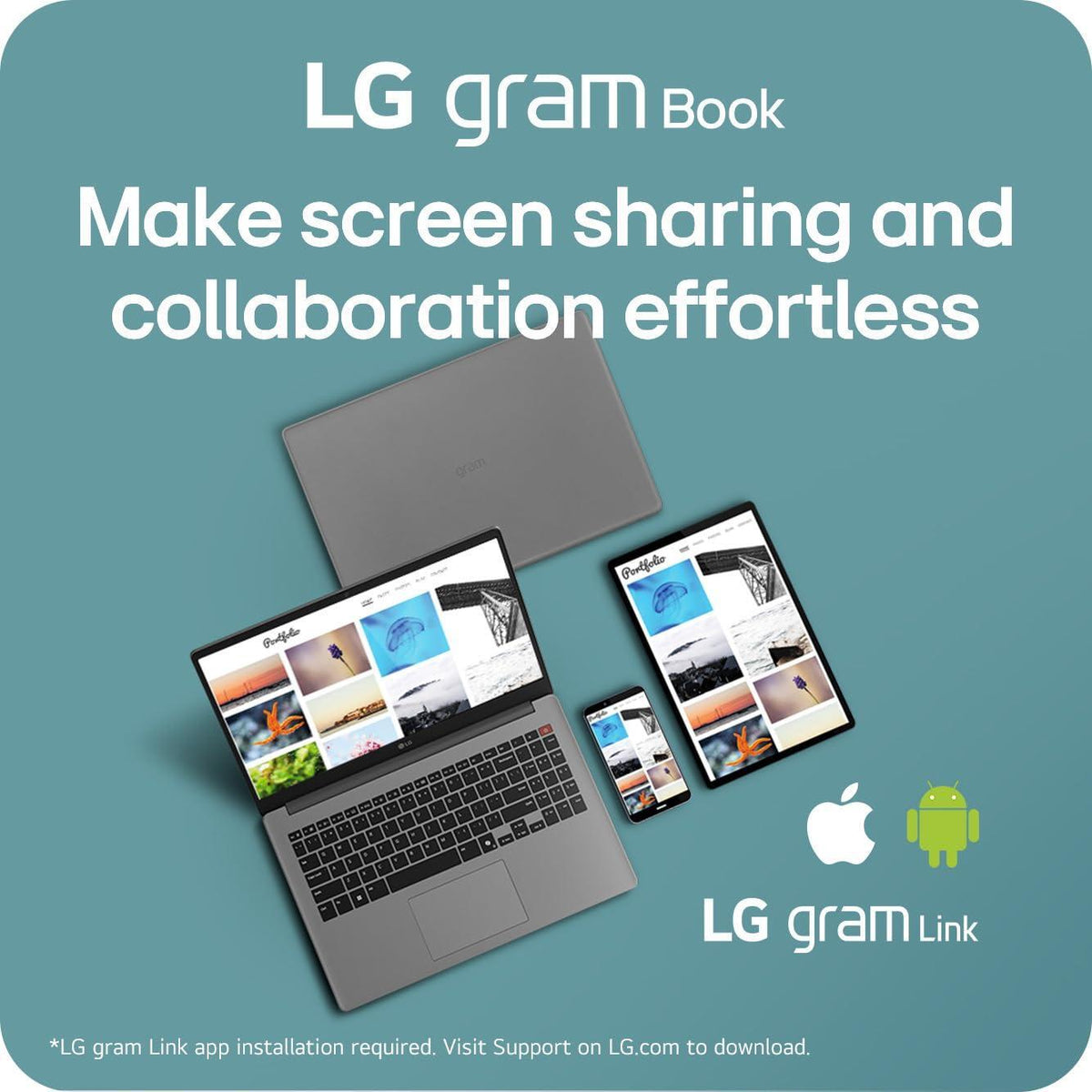 LG gram Book 15-inch Lightweight Laptop Computer, Intel Core i5-1334U Processor, Windows 11 Home, 8GB RAM, 512GB SSD - Titan Silver