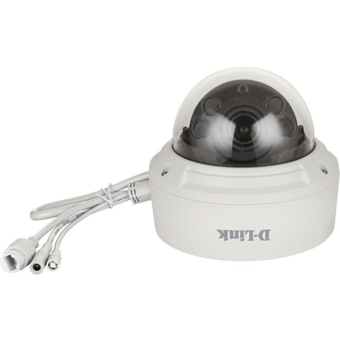 D-Link Vigilance 8-Megapixel (8MP) H.265 3840 x 2160-3.6X Optical Outdoor Network Dome Security Camera 98.43 ft Night Vision - (DCS-4618EK)
