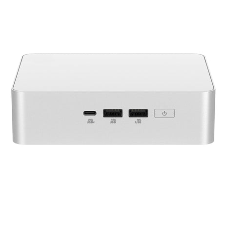 ASUS NUC 15 Pro+ Barebones Mini PC with Intel Series 2 Core Ultra 9 285H, up to 96GB DDR5 RAM, Dual Storage, ThunderboltTM 4, Wi-Fi 7 & Bluetooth 5.4, Toolless Silver Aluminum Chassis, with VESA Mount