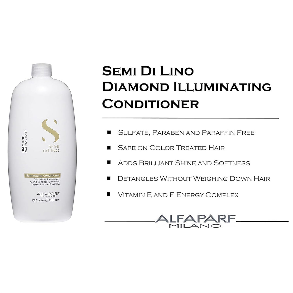 Alfaparf Semi Di Lino Diamond Illuminating Conditioner Normal Hair, 222717