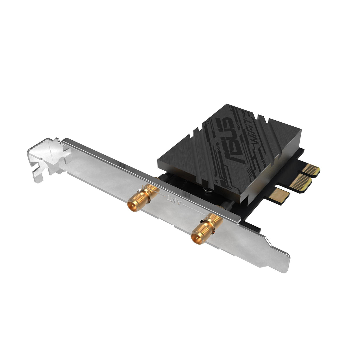ASUS PCE-BE92BT WiFi 7 PCI-E Adapter with 2 External Antennas. Supporting 6GHz Band, 320MHz, Bluetooth 5.4, WPA3 Network Security, OFDMA and MU-MIMO, only Compatible with Intel motherboards