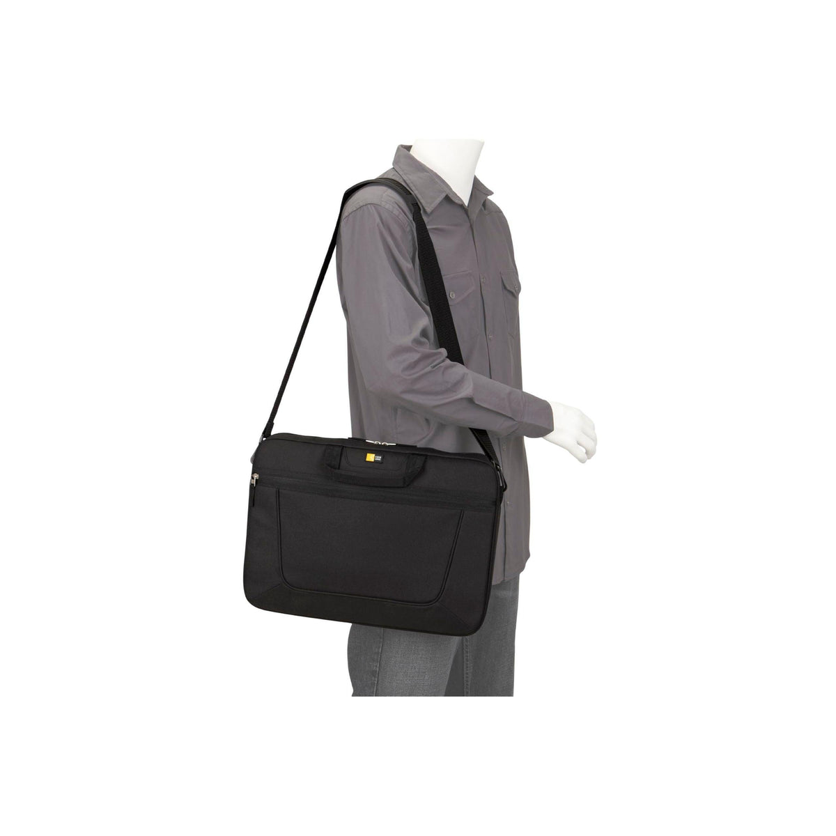 Case Logic 15.6-Inch Laptop Attache (VNAI-215), black, 15.7 x 4.3 x 12.6 in