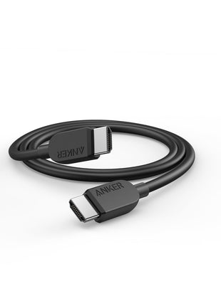 Anker HDMI Cable 8K@60Hz, 6FT Ultra HD 4K@120Hz HDMI Cord,48 Gbps Certified Ultra High-Speed,Compatible with PlayStation 5,Xbox,Samsung TVs,and More