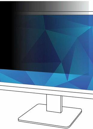 3M Frameless Blackout Privacy Filter for 19.5 inch Widescreen Flat Panel Monitor, 16:9 Aspect Ratio