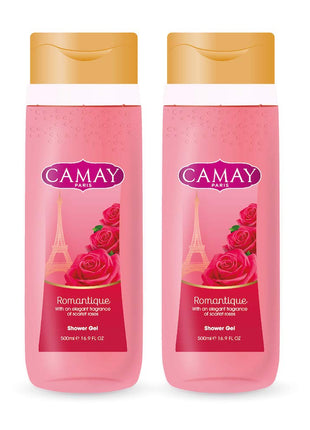 Camay Paris Romantique Shower Gel, 500 ml (Pack of 2)