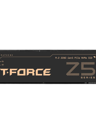 TEAMGROUP T-Force Z540 4TB Gen5x4 DRAM SLC Cache 3D TLC NAND NVMe Phison E26 PCIe M.2 2280 Gaming SSD with Ultra-Thin Graphene Heat Spreader Read/Write 12400/11800 MB/s TM8FF1004T0C129