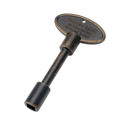 Stanbroil Universal 3-Inch Gas Valve Key Fits 1/4 inch and 5/16 inch Turn Ball Valve for Gas Fire Pits and Fireplaces, Antique Copper