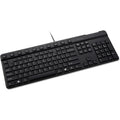 Kensington Simple Solutions Wired Keyboard with Smart Card Reader (CAC) (K55115US),Black