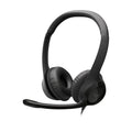 Logitech H390 Gaming Headphones, Wired Headphones with Mic, USB Headset with Microphone for PC, Noise Cancelling Microphone for Video Meetings, Music, Gaming - Black