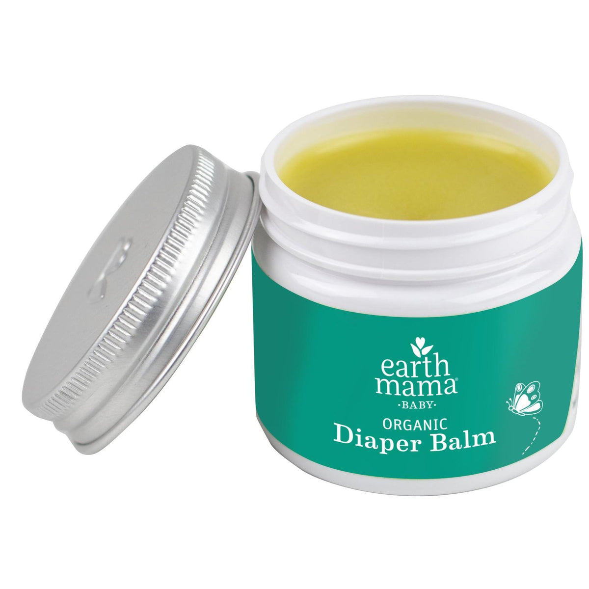 Earth Mama Organic Diaper Balm 2-Ounce | Diaper Cream for Baby | EWG Verified, Petroleum & Artificial Fragrance-Free with Calendula for Sensitive Skin (2-Pack)