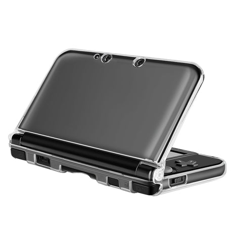 TNP 3DS XL Case - Ultra Clear Crystal Transparent Hard Shell Protective Case Cover Skin Accessory Compatible with Nintendo 3DS XL LL