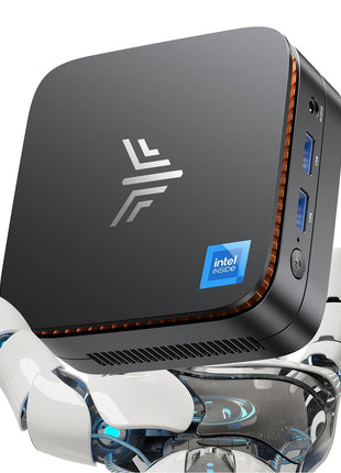 KAMRUI Pinova P1 Mini PC Win -11 Pro, AMD Ryzen R2544 Mini Computers (Beat 10110U/4300U/3500U, up to 3.7GHz), 16GB RAM 256GB SSD Micro Desktop PC, Triple 4K, Type-C, WiFi, BT for Business Home Office