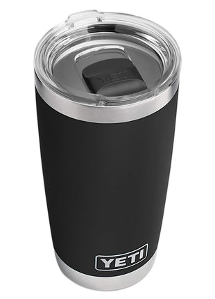 YETI Rambler 20 oz Tumbler, Stainless Steel, Vacuum Insulated with MagSlider Lid, Black