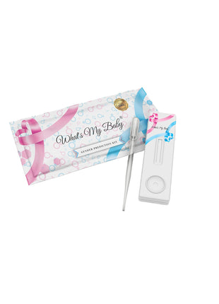 Whats My Baby® Gender Prediction Test - Reveal if Your Baby is a Girl or Boy from 5 Weeks - Instant Results - Early Pregnancy Test Kit