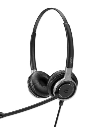 Sennheiser SC 665 USB (507257) - Double-Sided Business Headset | UC Optimized and Skype for Business Certified | For Mobile Phone, Tablet, Softphone, and PC (Black)