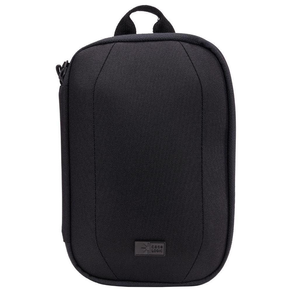 Case Logic Polyester Invigo Medium Electronic Case, 9-3/4"H x 5-15/16"W x 2-13/16"D, 73% Recycled, Black