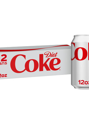 Diet Coke, 12 fl oz, 12 Pack (Package May Vary)