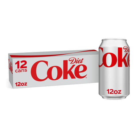 Diet Coke, 12 fl oz, 12 Pack (Package May Vary)