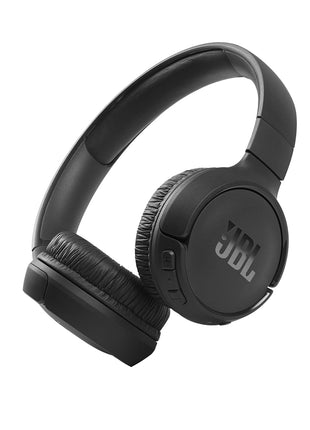 JBL Tune 510BT - Bluetooth headphones with up to 40 hours battery, microphone for call, foldable and comfortable, Android and iOs compatible (Black)