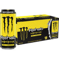 Monster Energy Rehab Tea + Lemonade + Energy, Energy Iced Tea, Energy Drink 15.5 Ounce (Pack of 15)