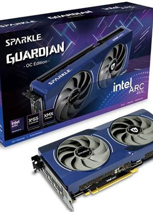 Sparkle Intel Arc B570 Guardian OC Graphics Card, 10GB GDDR6, Torn Cooling 2.0, Axial Fan, Breathing Light, Metal Backplate, SB570G-10GOC