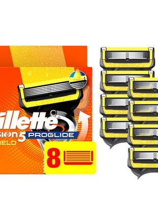 Gillette ProGlide Shield Razor Refills for Men, 8 Blade Refills