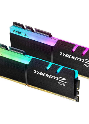 G.SKILL Trident Z RGB Series DDR4 RAM (XMP) 16GB (2x8GB) 3200MT/s CL16-18-18-38 1.35V Intel AMD Desktop Computer Memory U-DIMM (F4-3200C16D-16GTZR)