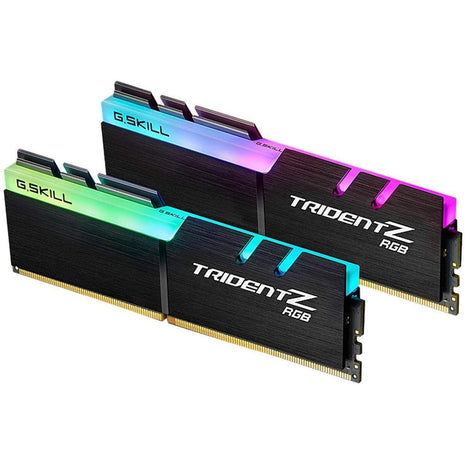 G.SKILL Trident Z RGB Series DDR4 RAM (XMP) 16GB (2x8GB) 3200MT/s CL16-18-18-38 1.35V Intel AMD Desktop Computer Memory U-DIMM (F4-3200C16D-16GTZR)