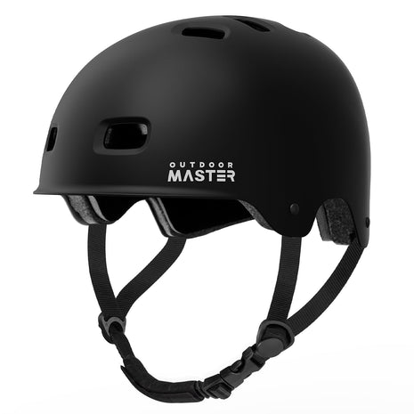 OutdoorMaster Beetles Snug Skateboard Bike Helmet for Adults, Youth | Two Removable Liners Ventilation Certified Multi-Sport Helmet for Cycling Commuter Scooter Roller Skating Longboard