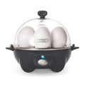 DASH Rapid Egg Cooker: 7 Egg Capacity Electric Egg Cooker for Hard Boiled Eggs, Poached Eggs, Scrambled Eggs, or Omelets with Auto Shut Off Feature - Black'
