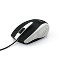 Verbatim Wired USB Computer Mouse - Corded USB Mouse for Laptops and PCs - Right or Left Hand Use, White 99740, 1.4