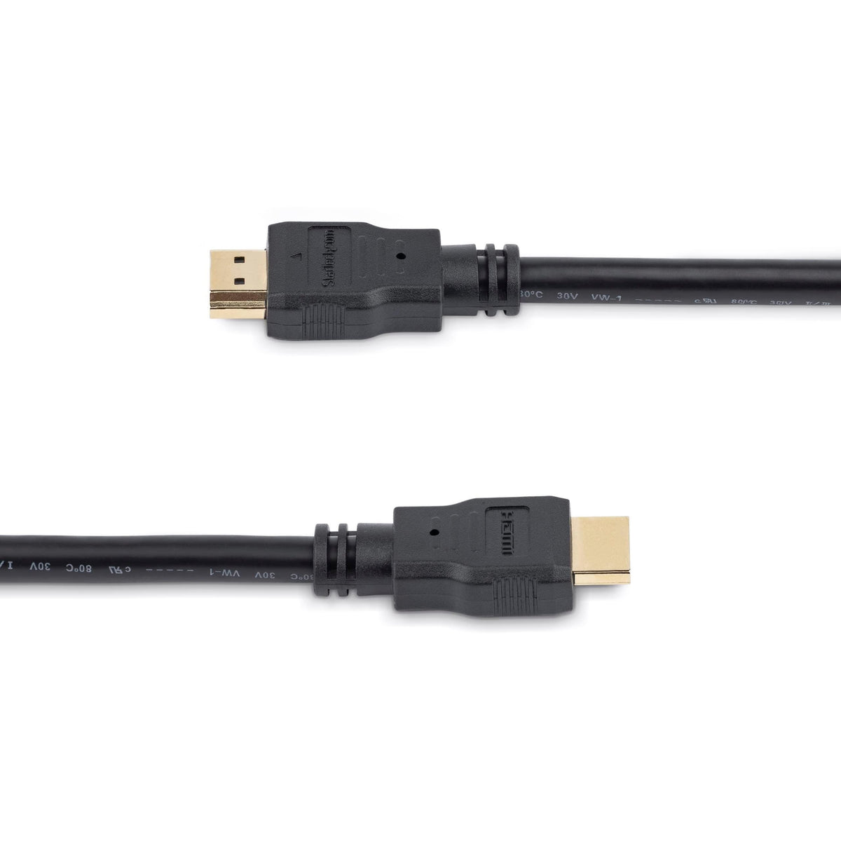 StarTech.com 6ft HDMI Cable - 10 Pack - 4K High Speed HDMI Cable with Ethernet - UHD 4K 30Hz Video - HDMI 1.4 Cable - Ultra HD HDMI Monitors, Projectors, TVs, Displays - Black HDMI Cord (HDMM610PK)