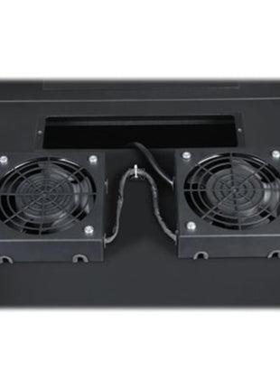 TRIPP LITE Wall-Mount Roof Fan Kit, 2 High-Performance Fans, 120V, 210 CFM, 5-15P Plug, 2-Year Warranty (SRFANWM)