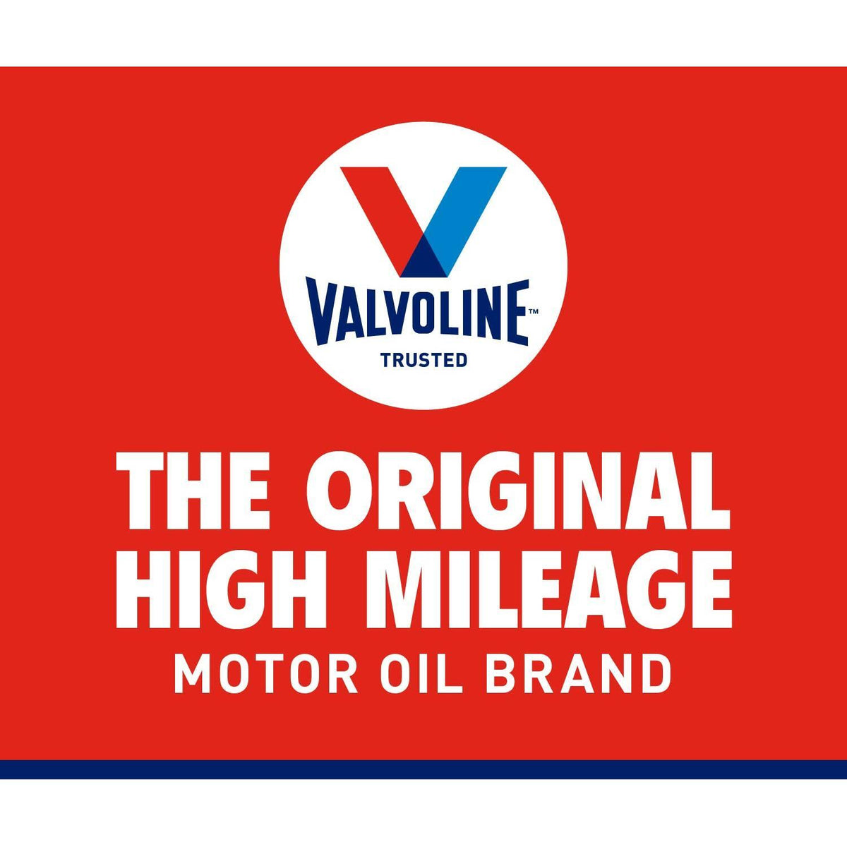 Valvoline High Mileage with MaxLife Technology SAE 5W-20 Synthetic Blend Motor Oil 5 QT