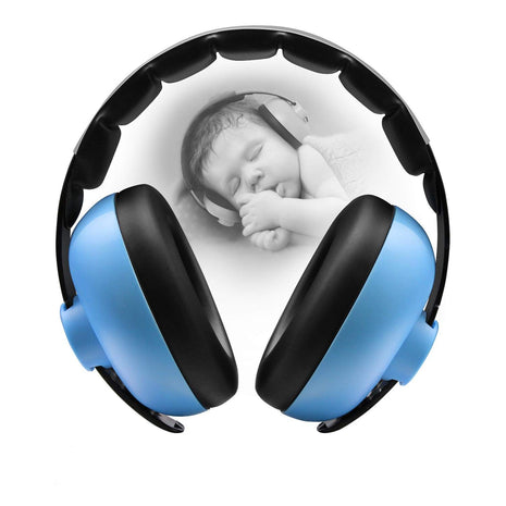 Baby Ear Protection Noise Cancelling Headphones for Babies for 3 Months to 3 Years (Blue)