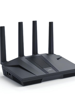 GL.iNet GL-MT6000 (Flint 2) WiFi 6 High Speed Gaming Routers for Wireless Internet, 2 x 2.5G Ethernet Ports, Long Range Computer VPN WiFi Router, Home & Business