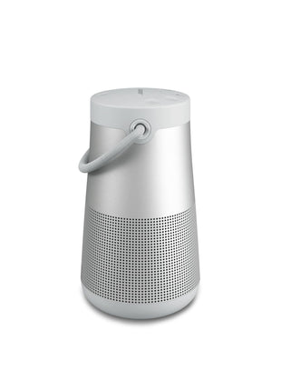 Bose SoundLink Revolve+ (Series II) Bluetooth Speaker, Portable Speaker with Microphone, Wireless and Water Resistant with 360 Degree Sound, Long Lasting Battery and Handle, Silver