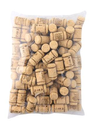 FastRack Bag of 100, #8 Straight Wine Corks for Wine Bottles | 1.73" x 0.87" (44 mm x 22 mm) Beige | Bottle Stoppers | Replacement Corks for Bottles – Reliable Fit and Consistent Seal