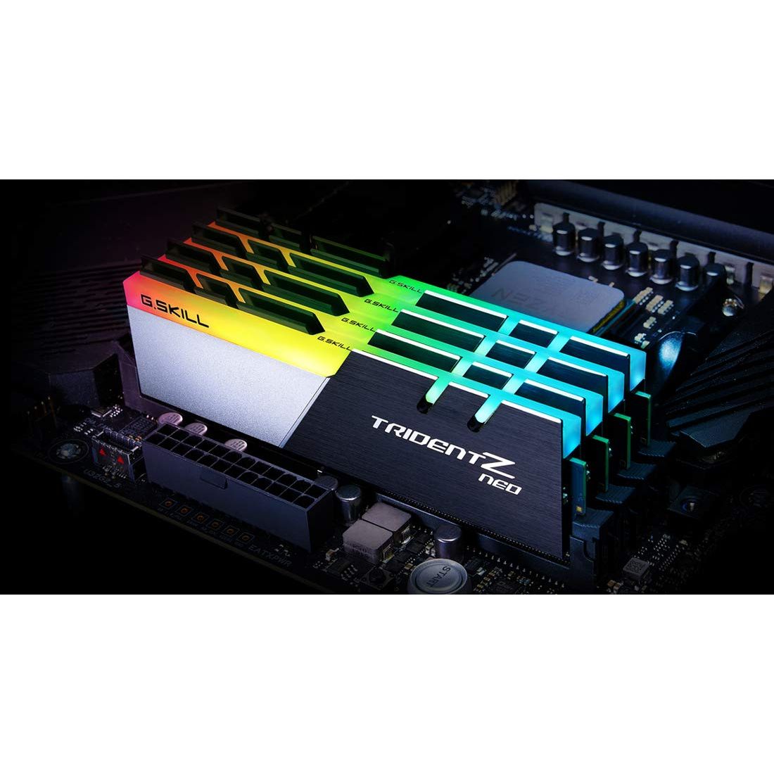 G.SKILL Trident Z Neo Series (XMP) DDR4 RAM 64GB (4x16GB) 3600MT/s CL16-19-19-39 1.35V Intel AMD Desktop Computer Memory UDIMM (F4-3600C16Q-64GTZNC)