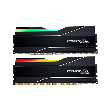 G.SKILL Trident Z5 Neo RGB Series DDR5 RAM (AMD EXPO) 96GB (2x48GB) 5600MT/s CL40-40-40-89 1.25V Desktop Computer Memory U-DIMM - Matte Black (F5-5600J4040D48GX2-TZ5NR)