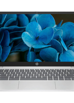 HP 2025 Lightweight Chromebook, 14'' HD IPS Display, Intel N Processor Up to 3.69GHz, 4GB LPDDR5 Ram, 128GB SSD, Super-Fast 6th Gen WiFi, Chrome OS, Dale Silver (Renewed)