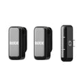 RØDE Wireless Micro - Compact Wireless Microphone, Two Mics with Charge Case for Smartphone Content Creation - USB-C, Black