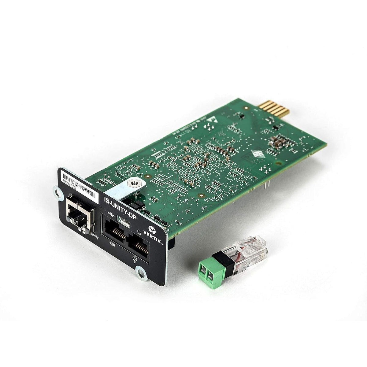 Vertiv Liebert IntelliSlot Unity-DP - Network Card |Remote Monitoring Adapter | Dual Protocol (IS-UNITY-DP)