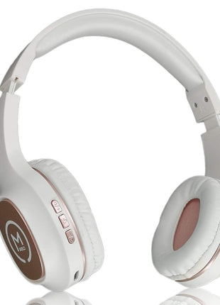 Morpheus 360 Tremors Bluetooth Headphones | Built-in Microphone | Wireless Headset | Gaming Headphones | on Ear Earphones | Wireless/Wired | Rose Gold | HP4500R