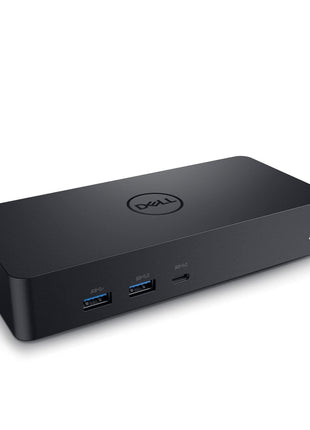 Dell Universal Dock - D6000S, Equipped with USB-C/USB-A PowerShare Options, Connect Upto Three 4K Displays, LED Indicator, Black