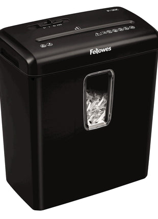 Fellowes PowerShred P-30C 6 Sheet Cross-Cut Deskside Paper Shredder for The Home Office